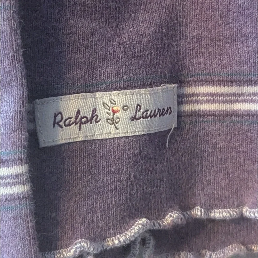 Ralph‎ Lauren Girls Blue Long Sleeve T-Shirt 6X